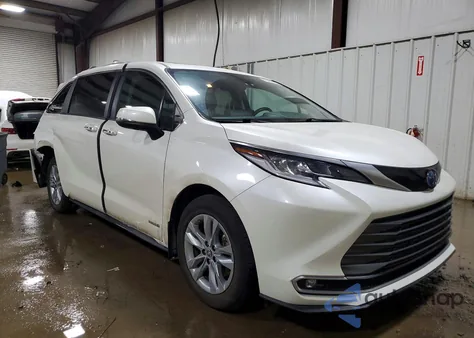 2021 Toyota Sienna Limited 7-Passenger из США, поврежденный, VIN 5TDZSKFC0MS004566